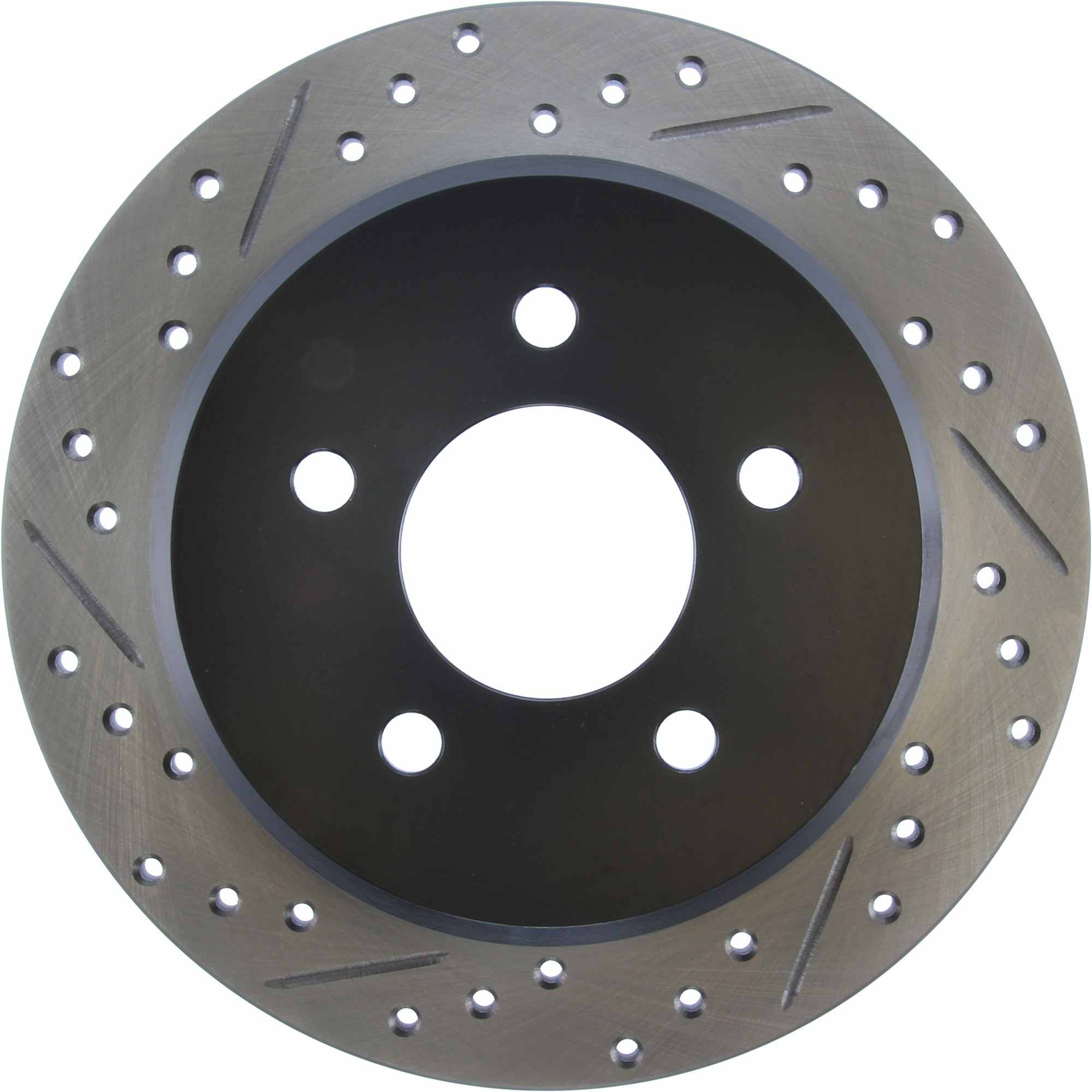 StopTech Sport Drilled/Slotted Brake Rotor; Rear Right