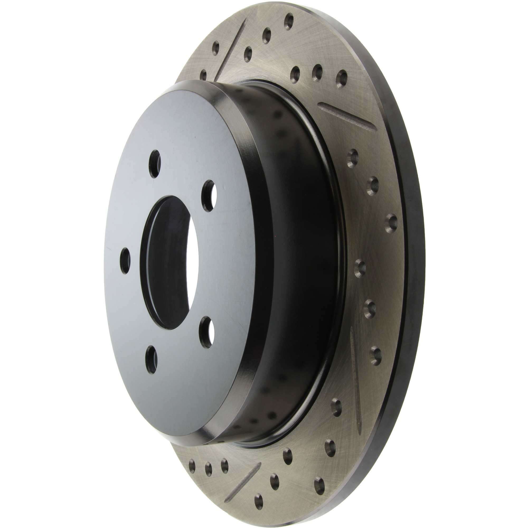StopTech Sport Drilled/Slotted Brake Rotor; Rear Right