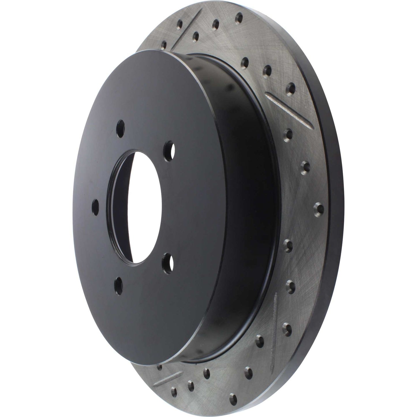 StopTech Sport Drilled/Slotted Brake Rotor; Rear Right