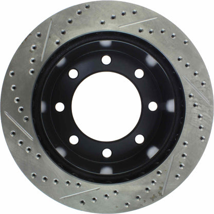 StopTech Sport Drilled & Slotted Brake Rotor Rear Left 127.65071L