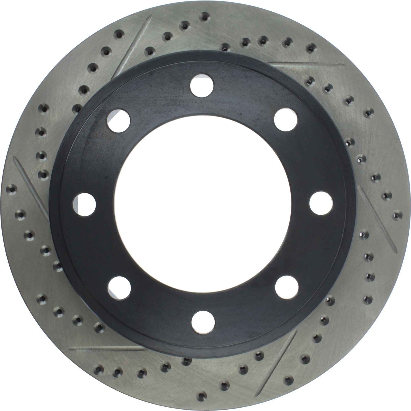 StopTech Sport Drilled/Slotted Brake Rotor; Rear Right