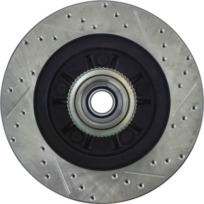 StopTech Sport Cryo Drilled/Slotted Brake Rotor; Front Right