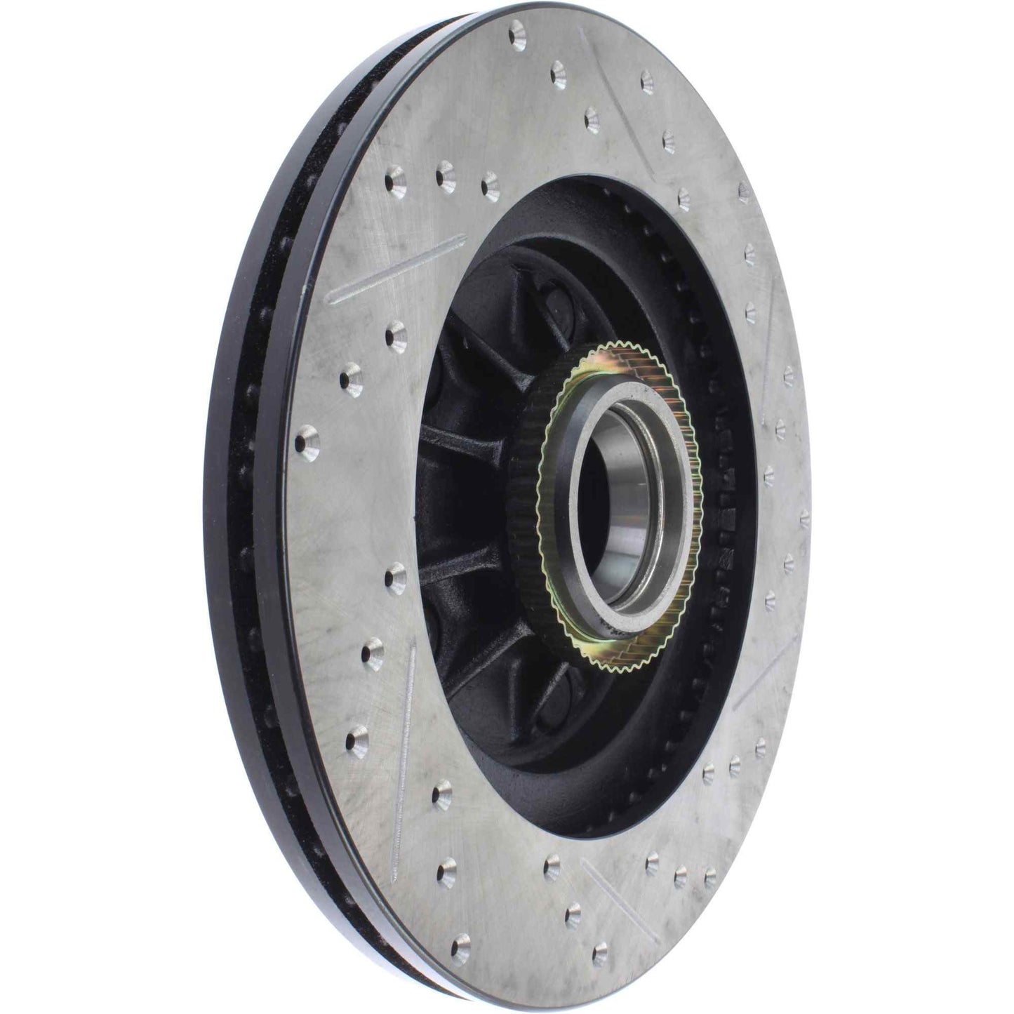 StopTech Sport Cryo Drilled/Slotted Brake Rotor; Front Right