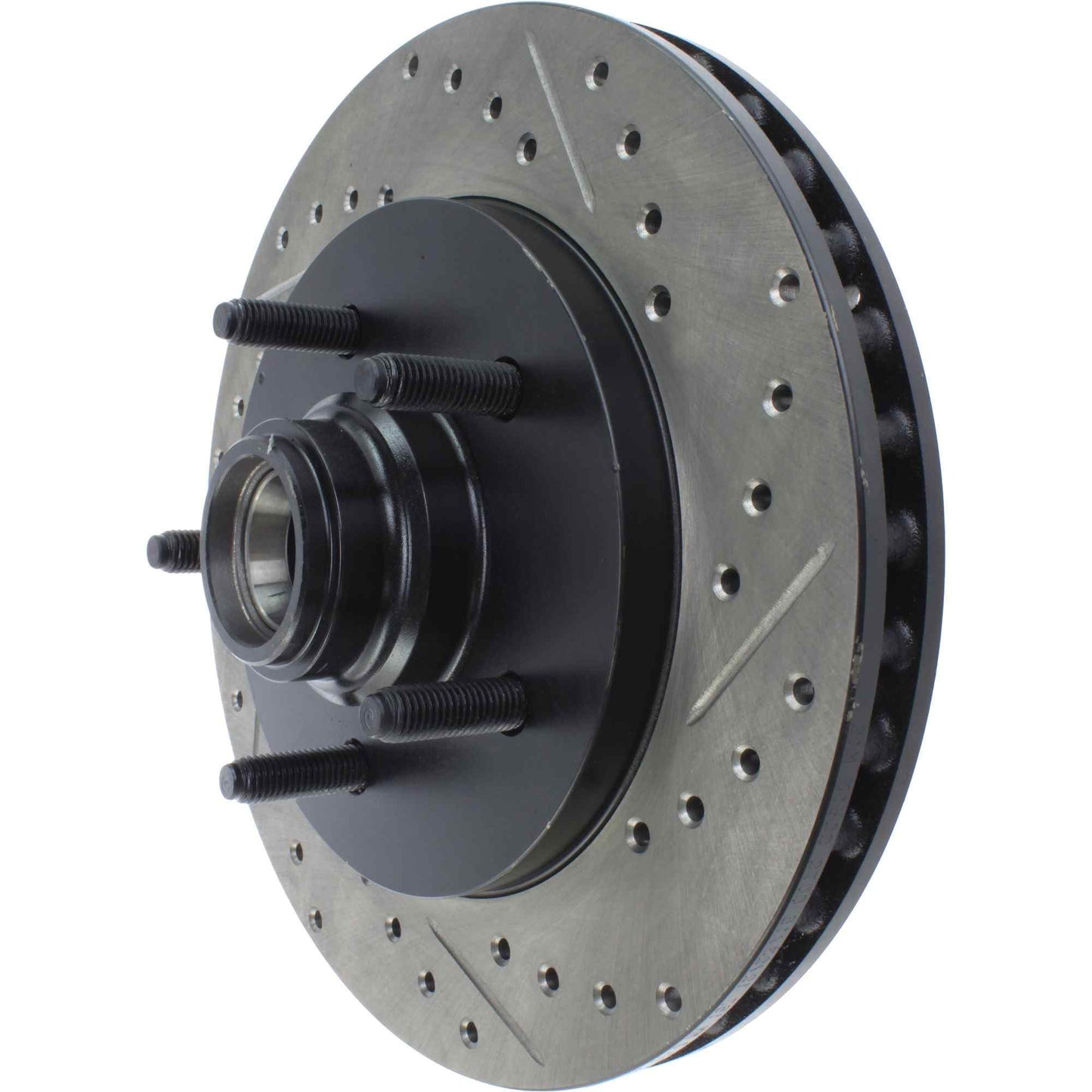 StopTech Slotted & Drilled Sport Brake Cryo Rotor 99-03 Ford Lightning 127.65081CL