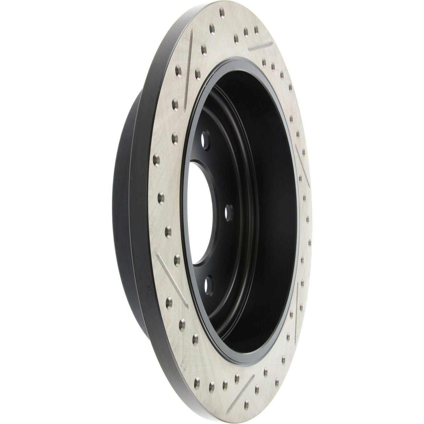 StopTech Sport Drilled/Slotted Brake Rotor; Rear Left