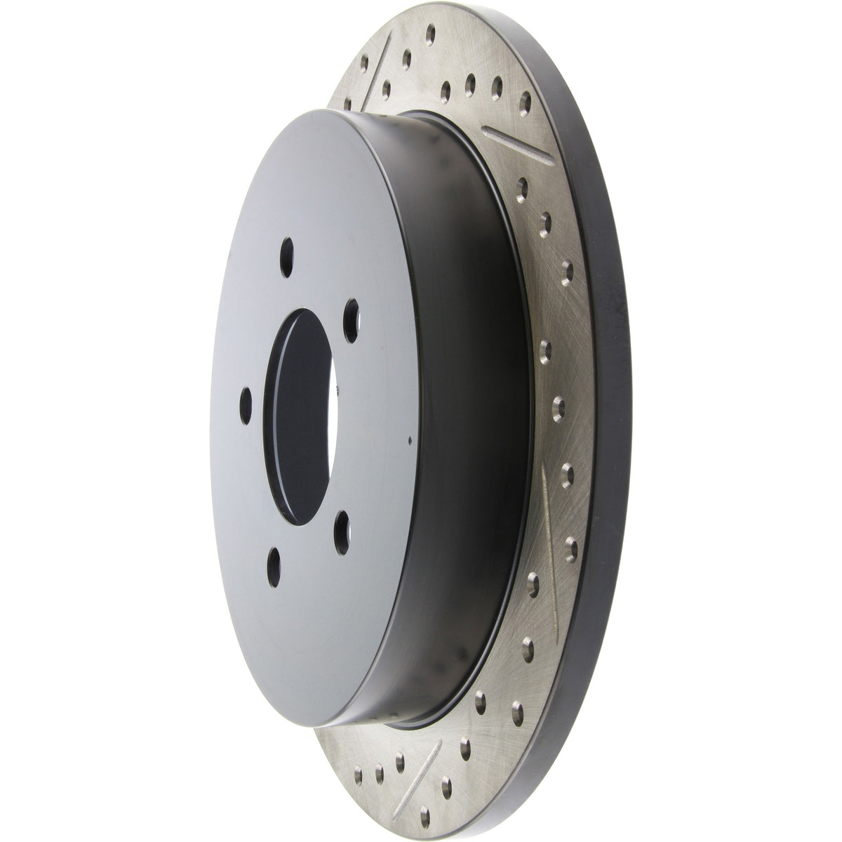 StopTech Sport Drilled/Slotted Brake Rotor; Rear Right