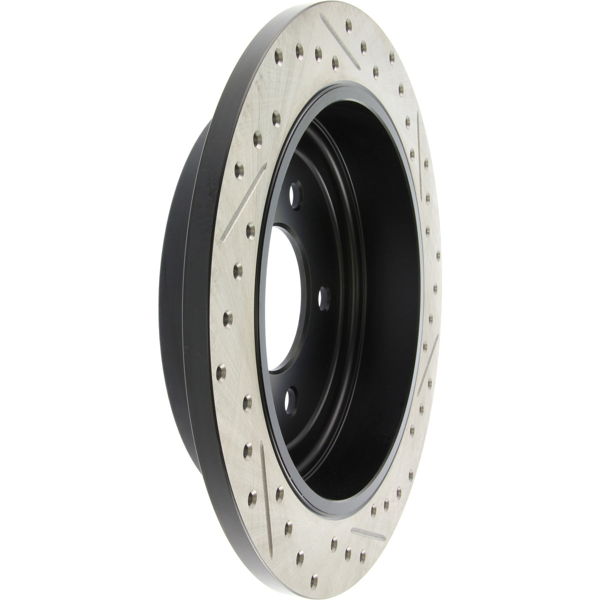 StopTech Sport Drilled/Slotted Brake Rotor; Rear Right