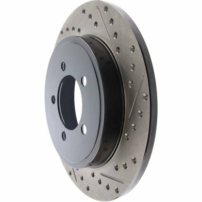 StopTech  Sport Drilled/Slotted Brake Rotor; Rear Left
