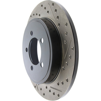 StopTech  Sport Drilled/Slotted Brake Rotor; Rear Left