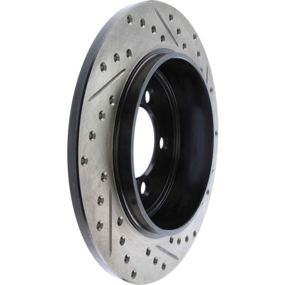 StopTech Sport Drilled/Slotted Brake Rotor; Rear Right