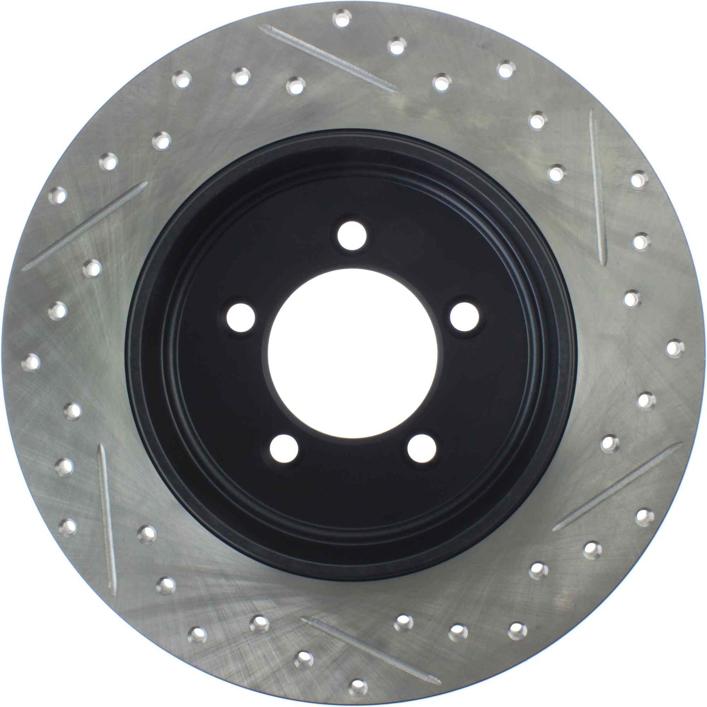 StopTech Sport Cryo Drilled/Slotted Brake Rotor; Rear Right
