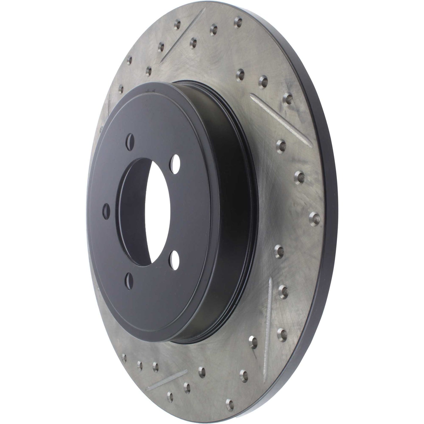 StopTech Sport Cryo Drilled/Slotted Brake Rotor; Rear Right
