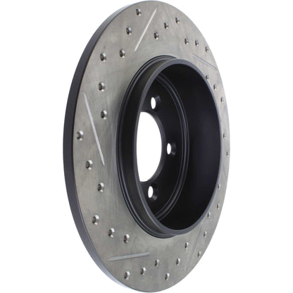 StopTech Sport Drilled/Slotted Brake Rotor; Rear Left