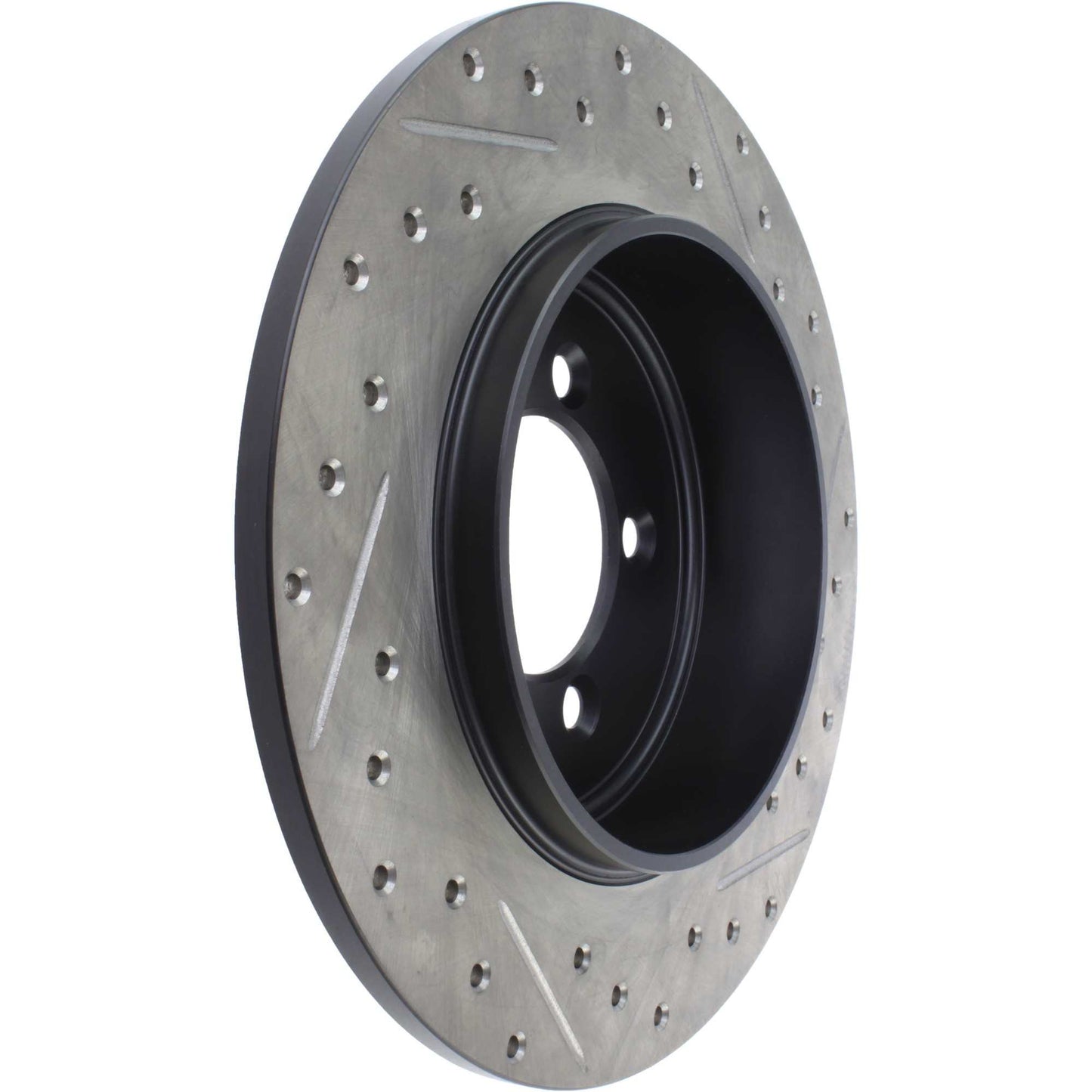 StopTech Sport Drilled/Slotted Brake Rotor; Rear Right