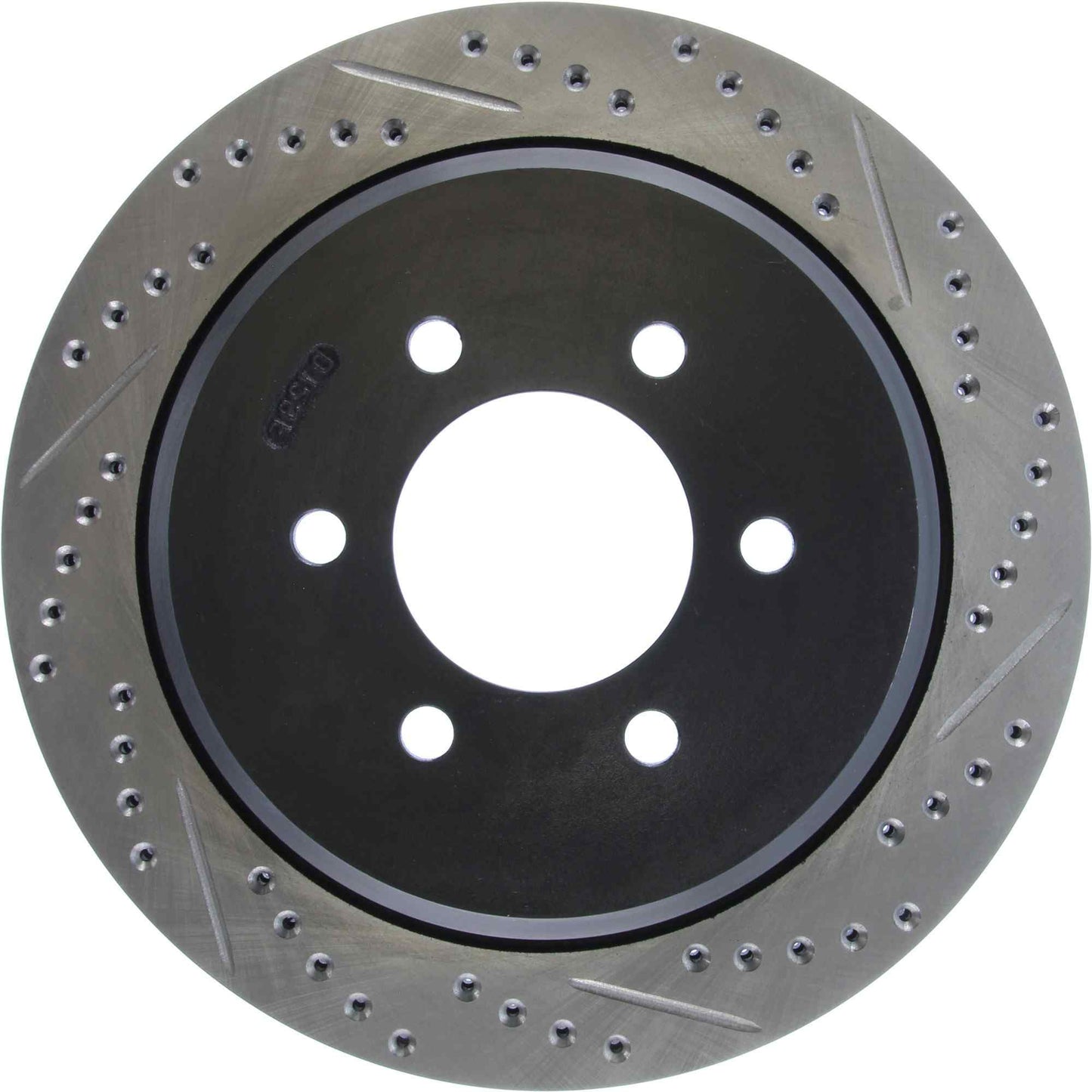 StopTech Sport Drilled/Slotted Brake Rotor; Rear Left