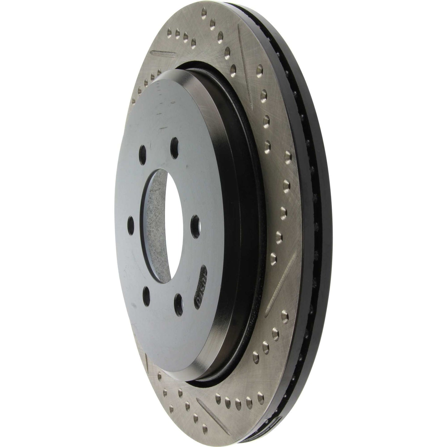 StopTech Sport Drilled/Slotted Brake Rotor; Rear Left