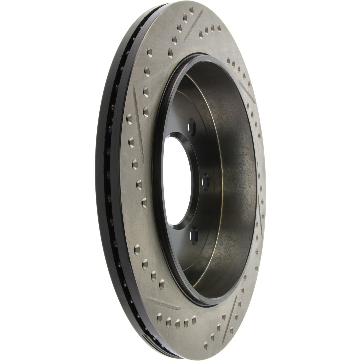 StopTech Sport Drilled/Slotted Brake Rotor; Rear Left