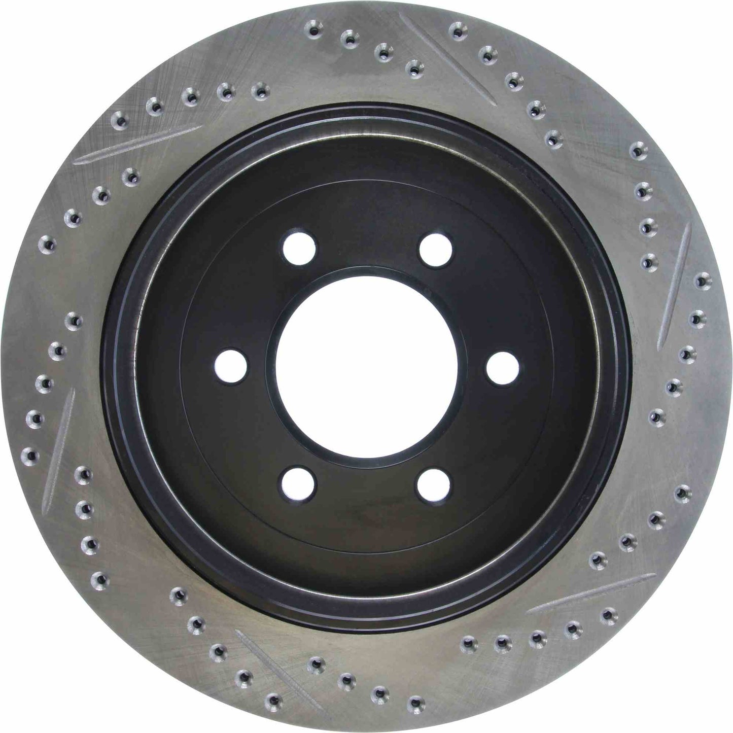 StopTech Sport Drilled/Slotted Brake Rotor; Rear Right