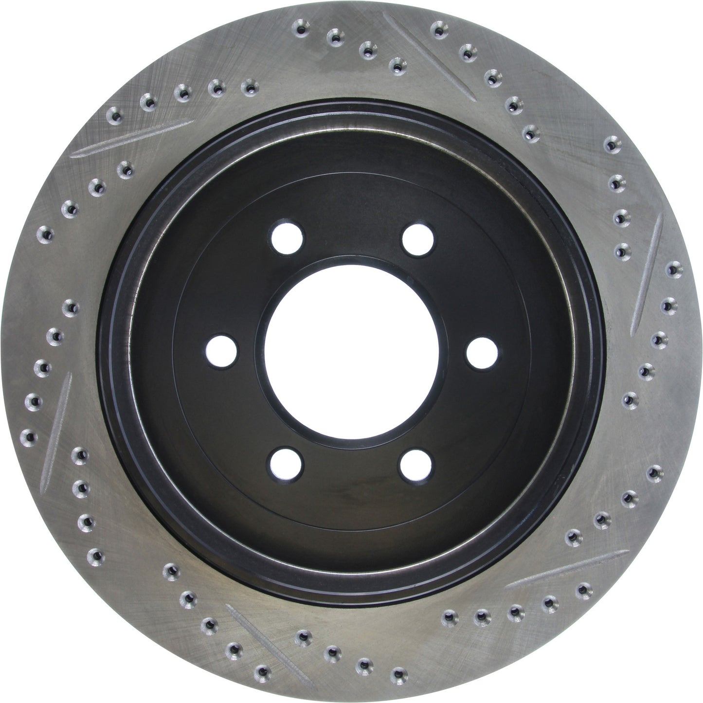 StopTech Sport Drilled/Slotted Brake Rotor; Rear Right