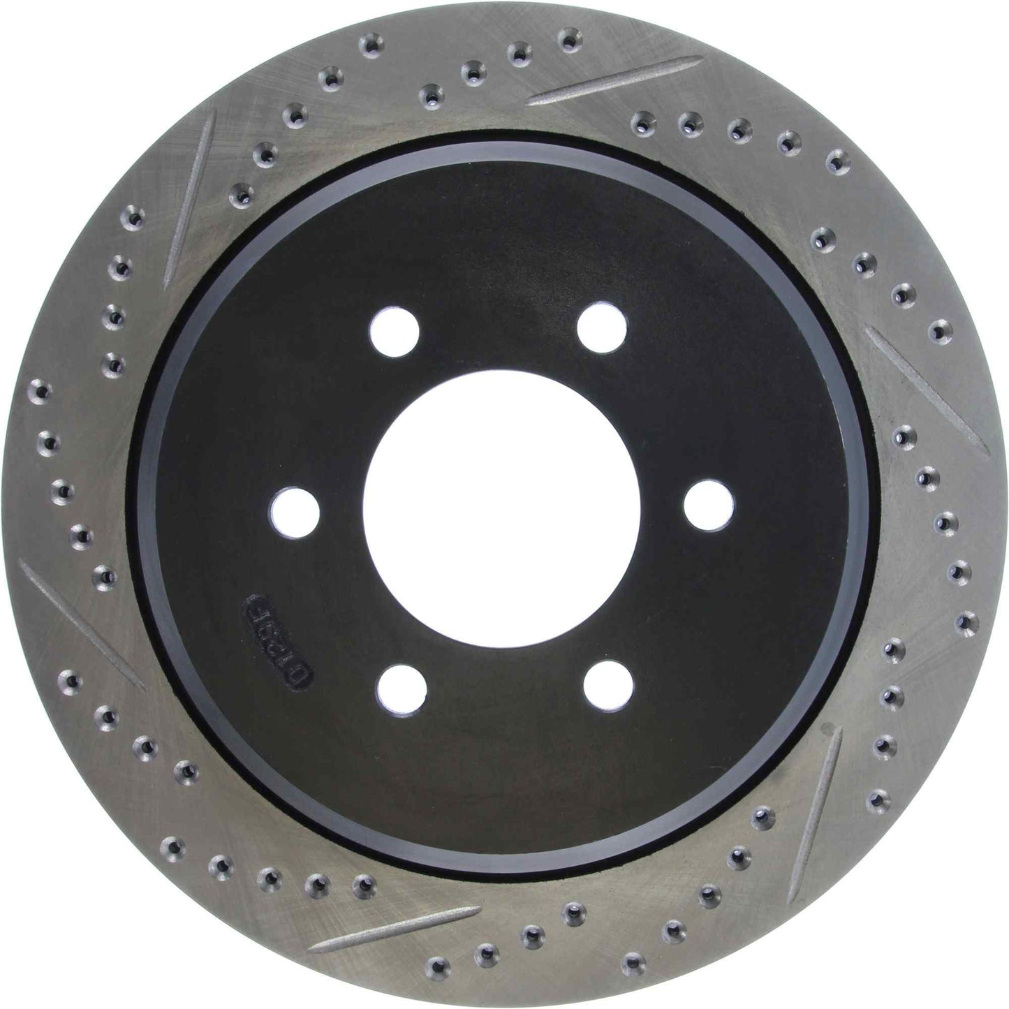 StopTech Sport Drilled/Slotted Brake Rotor; Rear Right