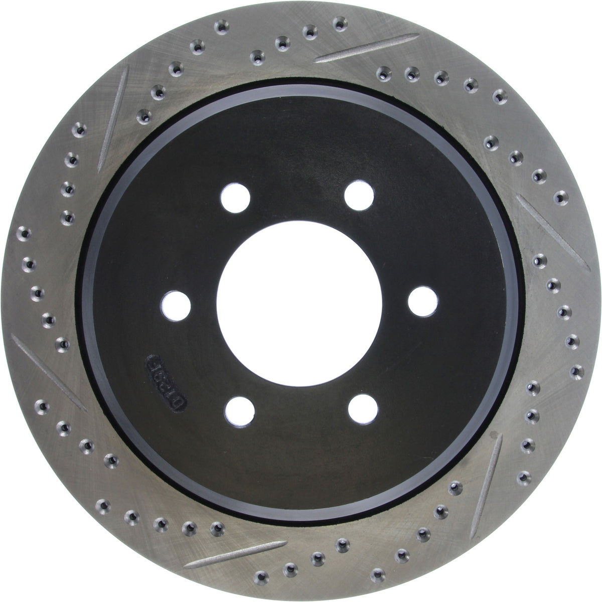 StopTech Sport Drilled/Slotted Brake Rotor; Rear Right