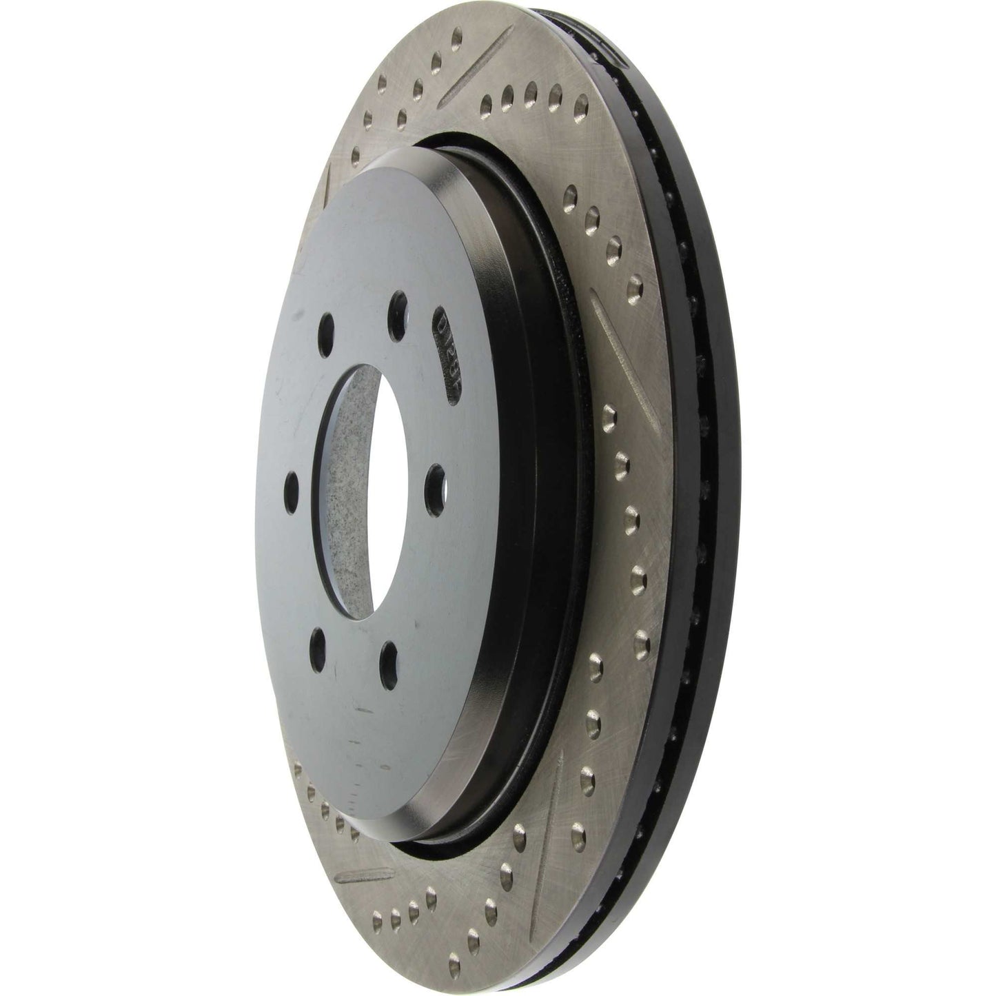 StopTech Sport Drilled/Slotted Brake Rotor; Rear Right