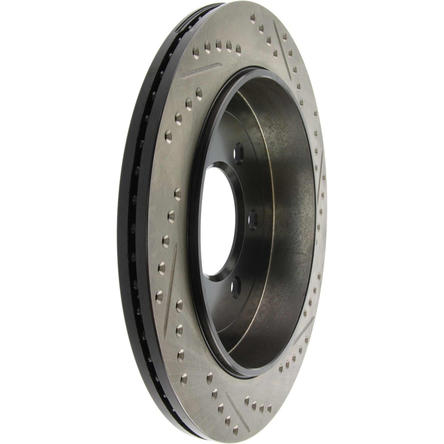 StopTech Sport Drilled/Slotted Brake Rotor; Rear Right