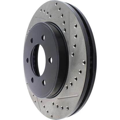StopTech Sport Drilled & Slotted Brake Rotor Front Left 127.65100L