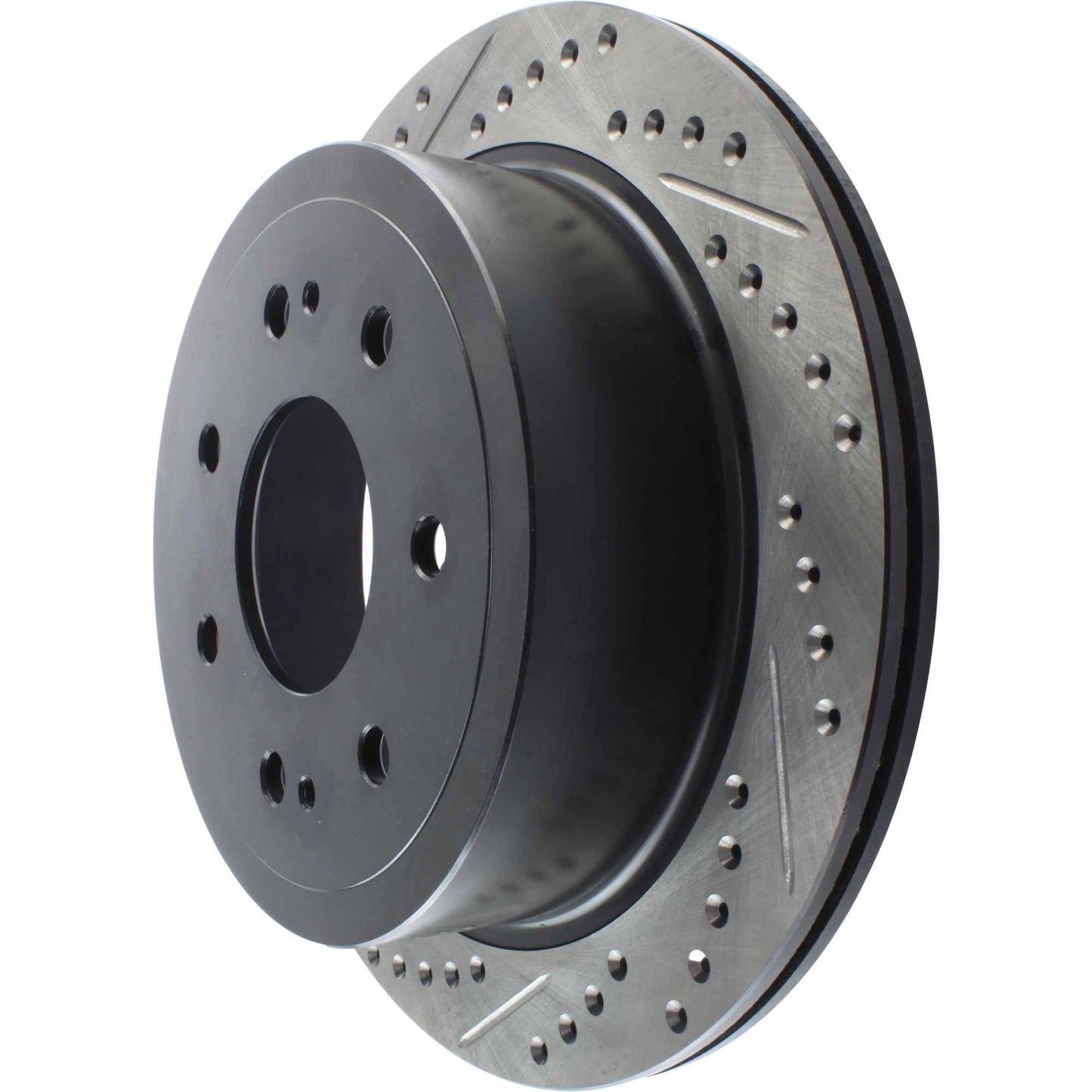 StopTech Sport Drilled/Slotted Brake Rotor; Rear Right