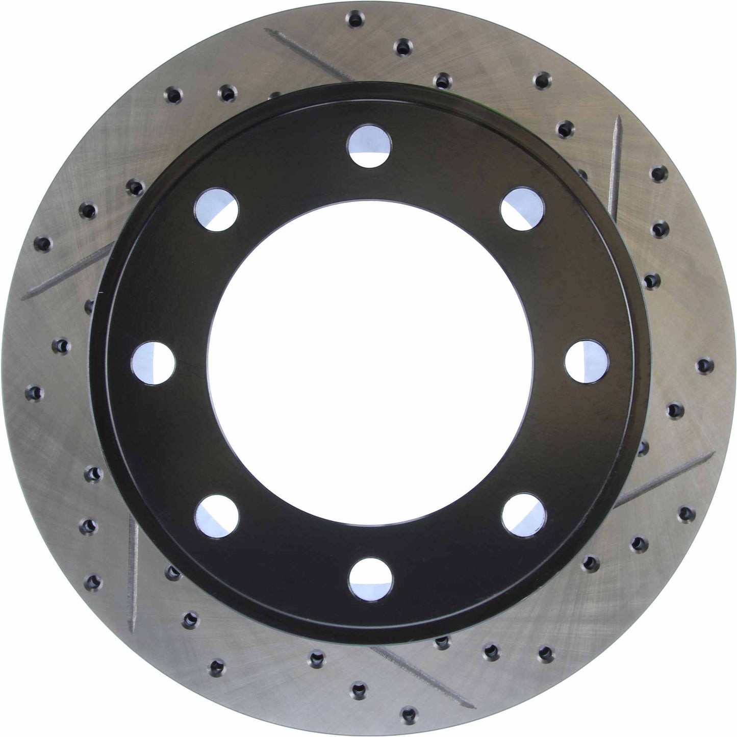 StopTech Sport Drilled/Slotted Brake Rotor; Rear Left