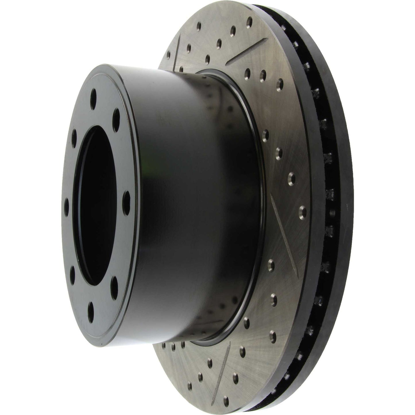 StopTech Sport Drilled/Slotted Brake Rotor; Rear Right