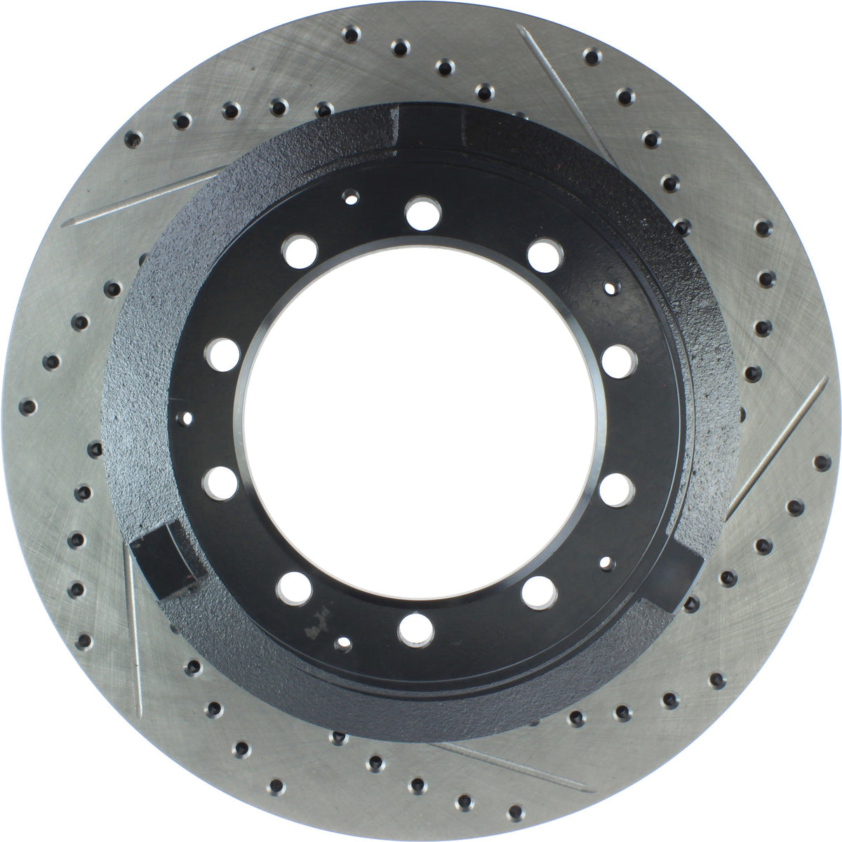 StopTech Sport Drilled/Slotted Brake Rotor; Left