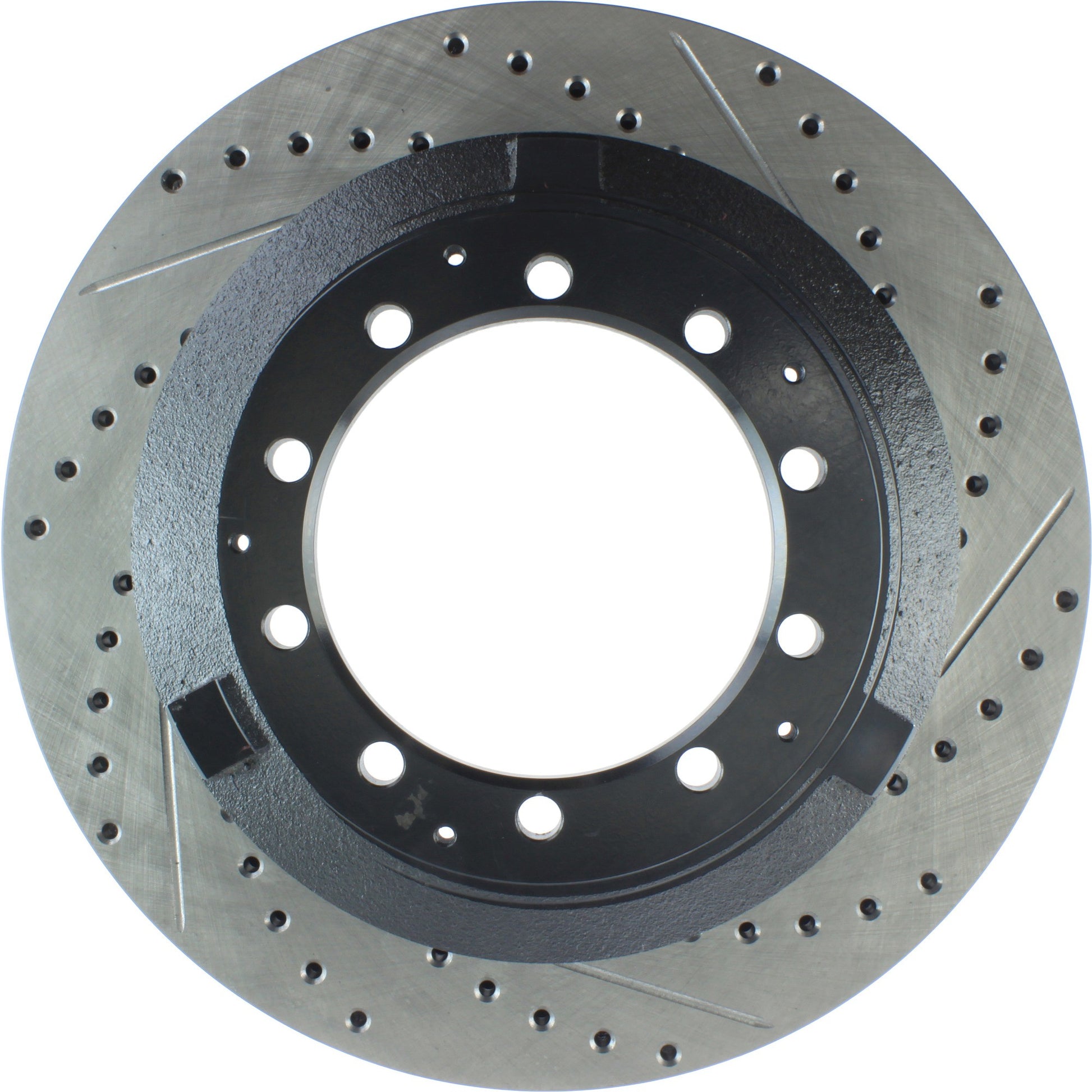 StopTech Sport Drilled/Slotted Brake Rotor; Left