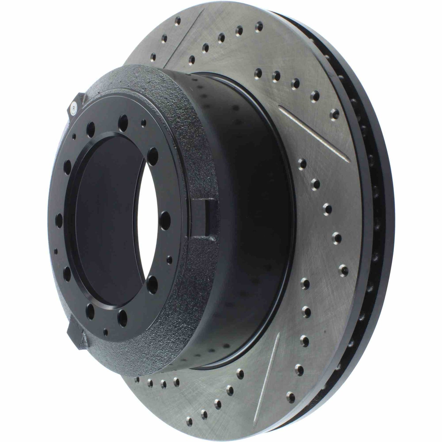 StopTech Sport Drilled/Slotted Brake Rotor; Right