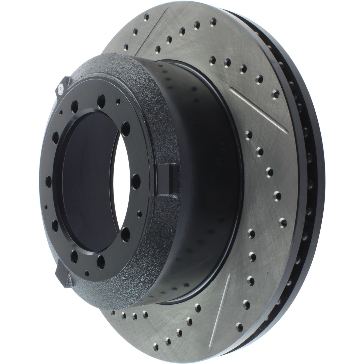 StopTech Sport Drilled/Slotted Brake Rotor; Right