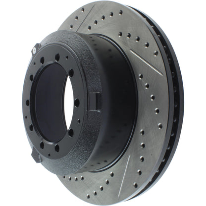 StopTech Sport Drilled/Slotted Brake Rotor; Right