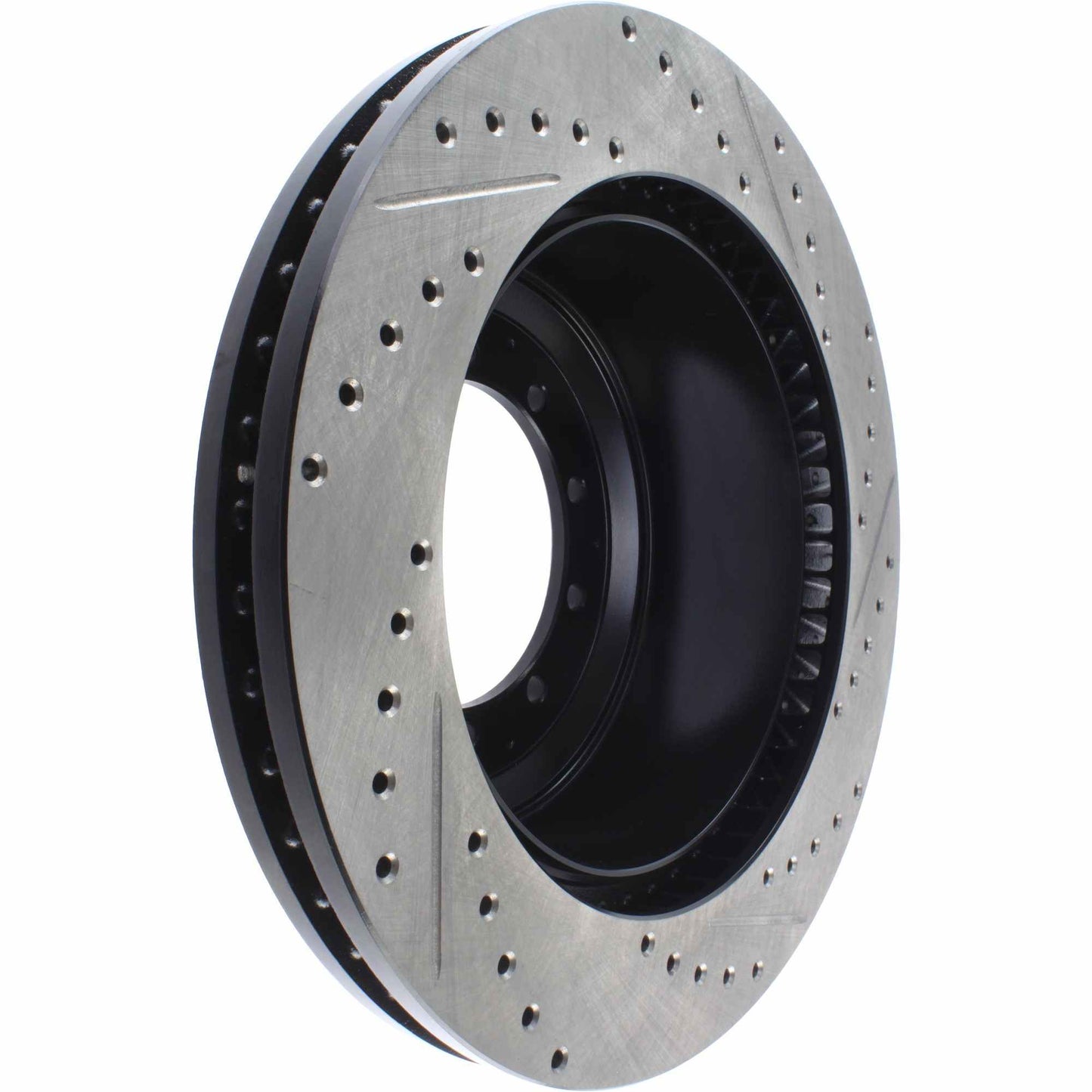 StopTech Sport Drilled/Slotted Brake Rotor; Right