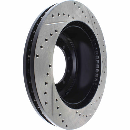 StopTech Sport Drilled/Slotted Brake Rotor; Right
