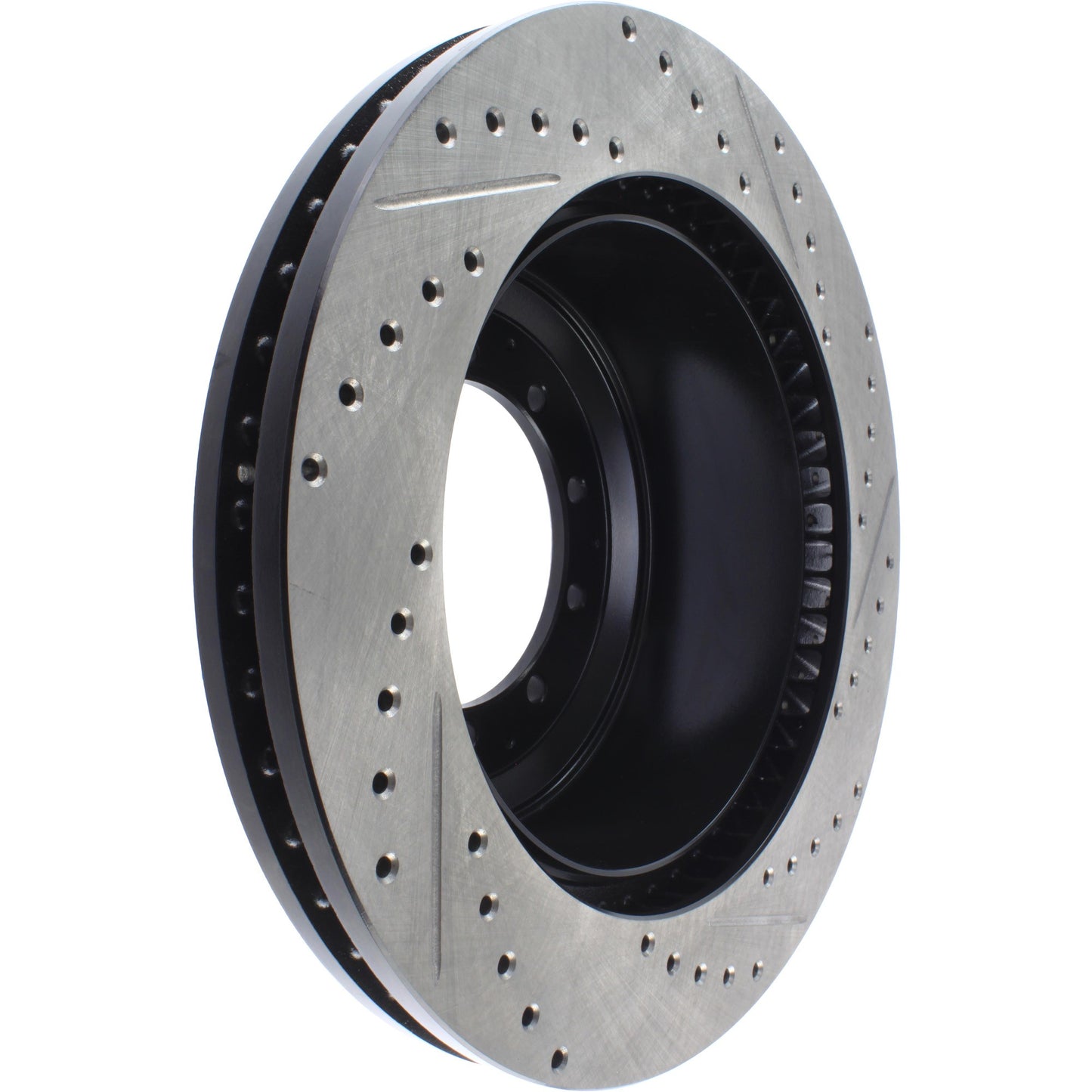 StopTech Sport Drilled/Slotted Brake Rotor; Right