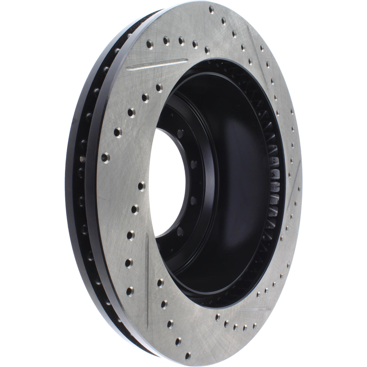 StopTech Sport Drilled/Slotted Brake Rotor; Right
