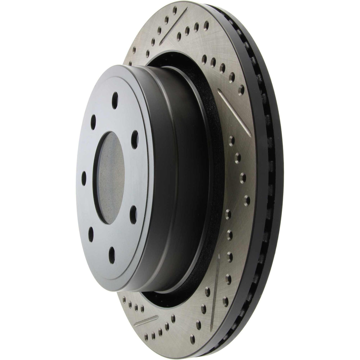 StopTech Sport Drilled/Slotted Brake Rotor; Rear Right