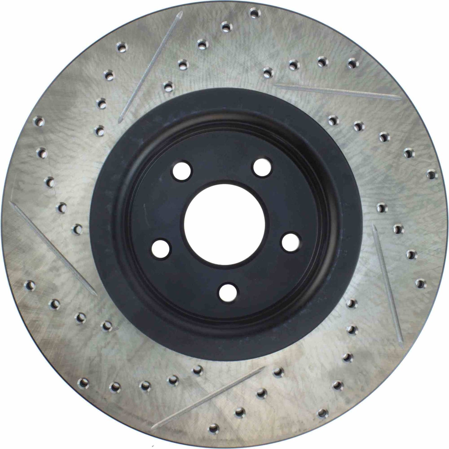 StopTech 14+ Ford Focus ST w/ 335mm Brakes Front Left Slotted & Drilled Rotor 127.65146L