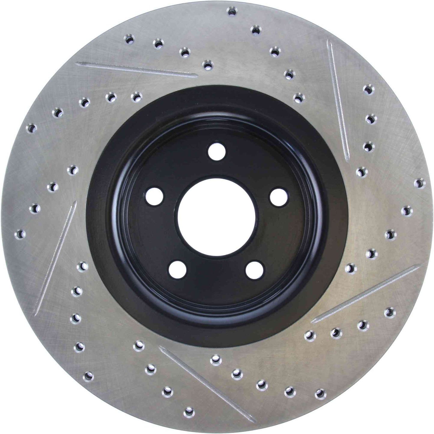 StopTech 14+ Ford Focus ST w/ 335mm Brakes Front Right Slotted & Drilled Rotor 127.65146R