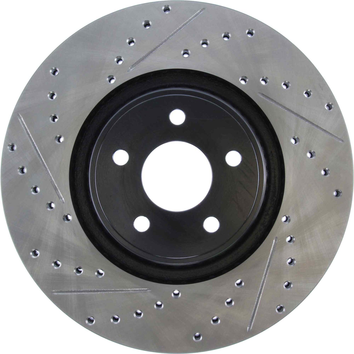 StopTech 14+ Ford Focus ST w/ 335mm Brakes Front Right Slotted & Drilled Rotor 127.65146R