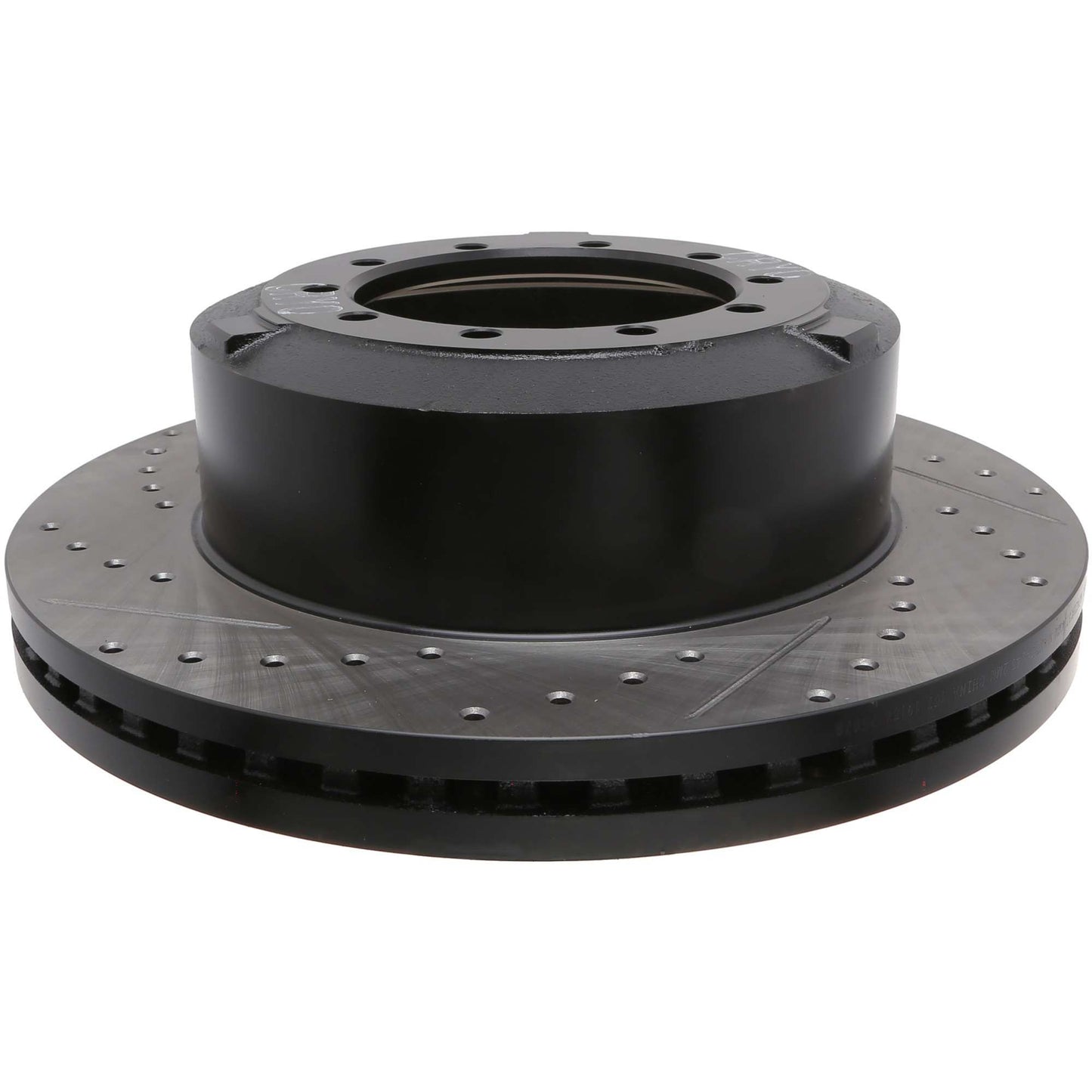 StopTech 17-20 Ford F-450/F-550 Super Duty Cryo Slotted & Drilled Sport Brake Rotor - Right Rear 127.65151CR