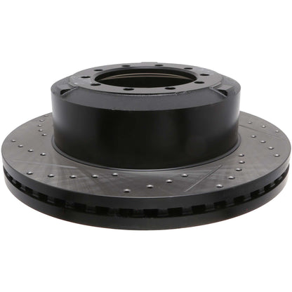 StopTech 17-20 Ford F-450/F-550 Super Duty Cryo Slotted & Drilled Sport Brake Rotor - Right Rear 127.65151CR