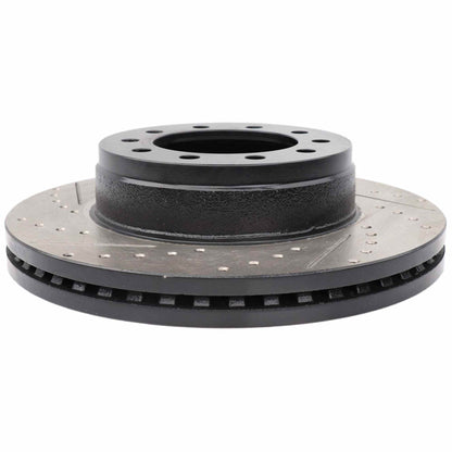 StopTech 17-20 Ford F-450/F-550 Super Duty Cryo Slotted & Drilled Sport Brake Rotor - Right Front 127.65152CR