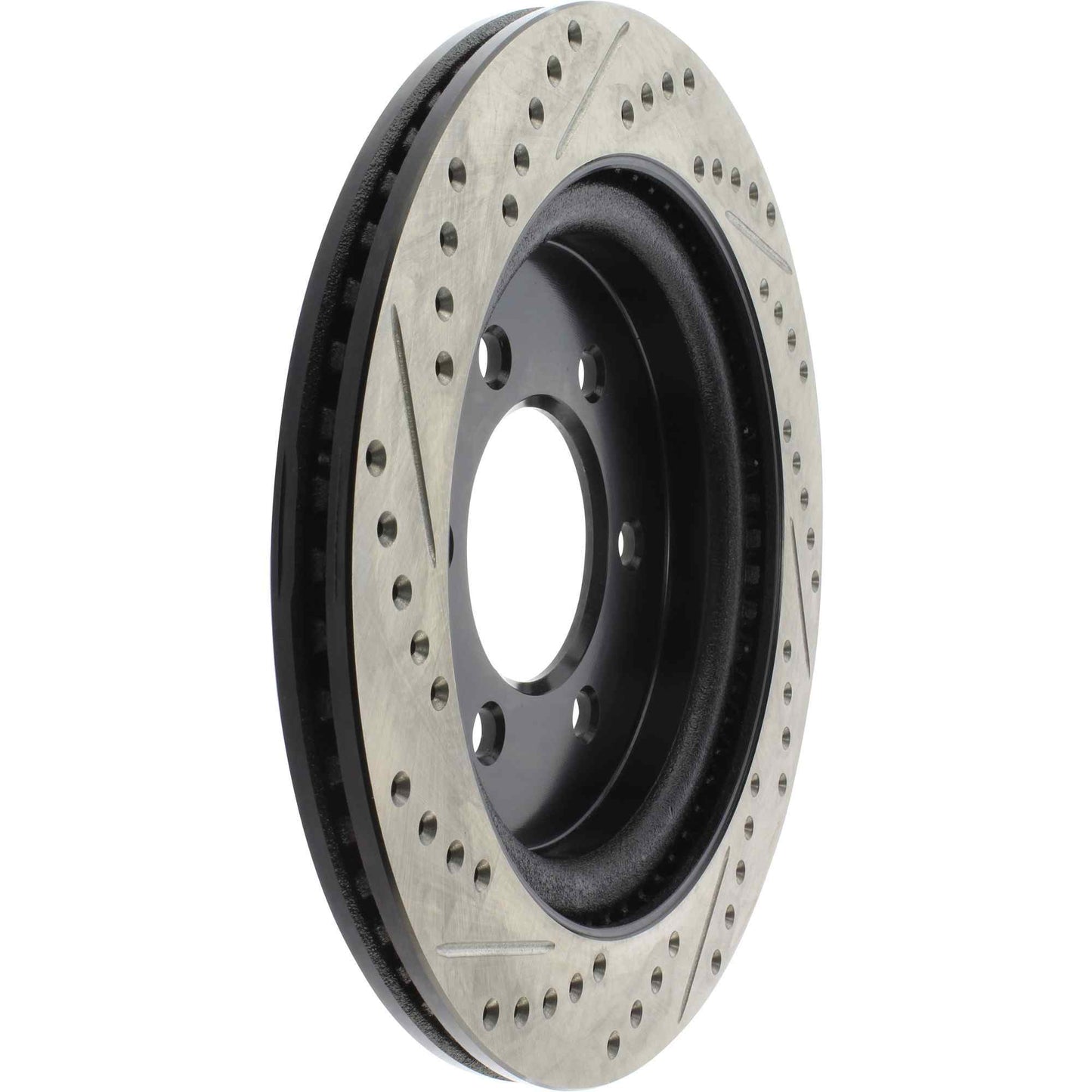 StopTech Slotted & Drilled Sport Brake Rotor - Rear Left 127.65153L