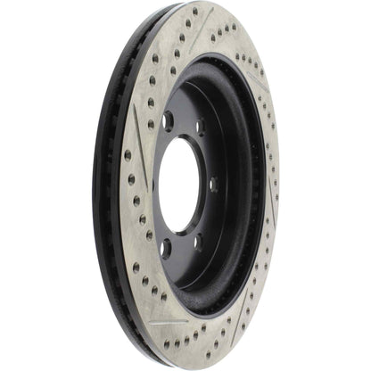 StopTech Slotted & Drilled Sport Brake Rotor - Rear Left 127.65153L