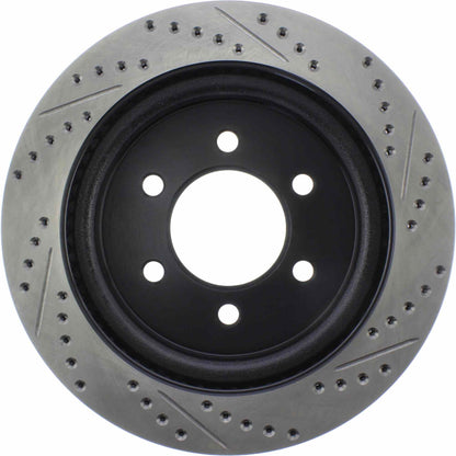 StopTech Slotted & Drilled Sport Brake Rotor - Right Rear 127.65153R